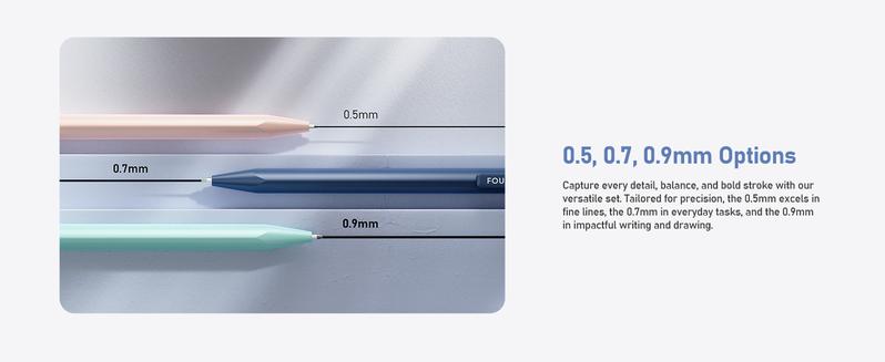 Four Candies 39 PCS Aesthetic School Supplies with Cute Pen Case, 12 Pastel Highlighters, 5 Black Ink Gel Pens, 6 Mechanical Pencils Set 0.5 & 0.7 mm for Students Stationary College Essentials, Ideal Christmas Gift for Women Kids Green/Pink