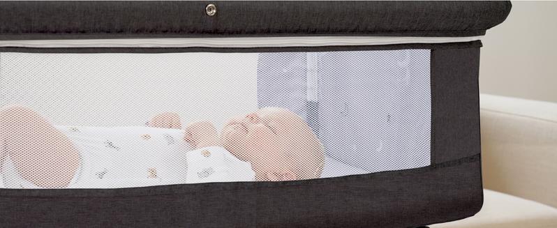 Baby Bassinet, Baby Basinet Bedside Sleeper, Easy to Fold Portable Crib Side Bassinet new Style Girl/boy bassinets