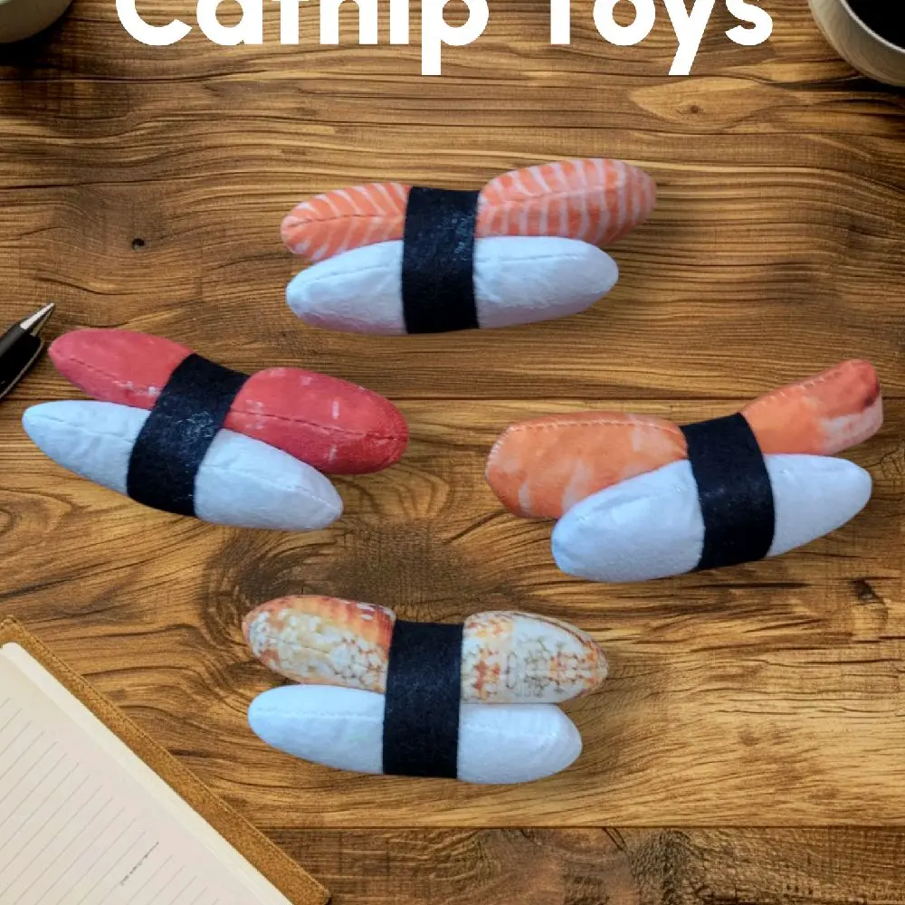 Sushi Catnip Toys