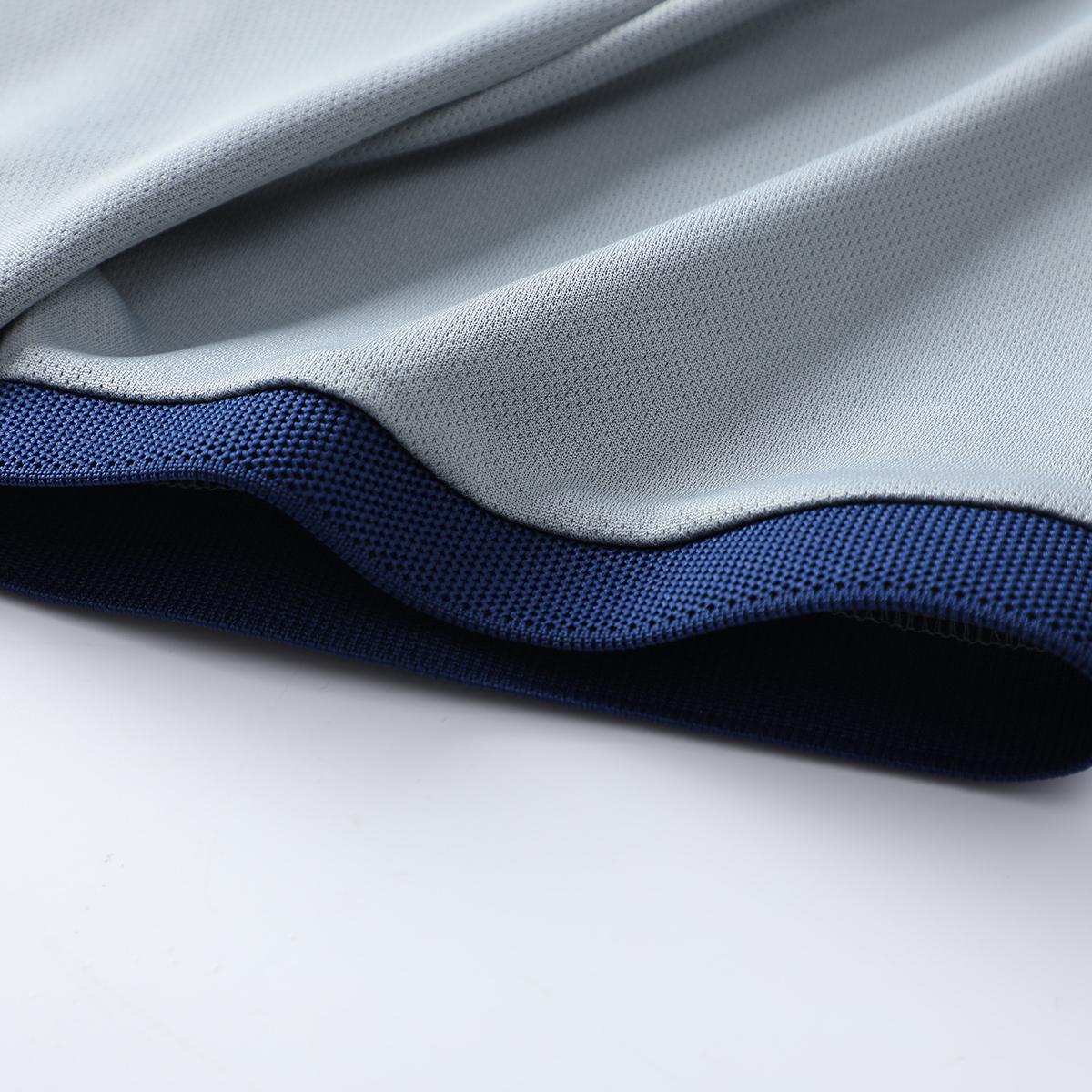 5-Pack Men's Summer Short Sleeve Polo Shirts with Stylish Contrasting Striped Neckline for Casual Wear Masculine Top