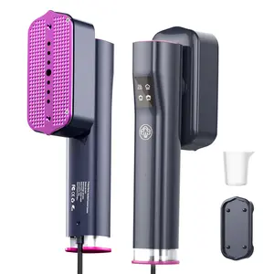 LMPIL Handheld Portable pleating iron, 2-in-1 Steam Iron & Clothes Steamer, 4 Modes for All Fabrics, Fast Heat-Up, 100ml Water Tank, Lightweight for Home & Travel