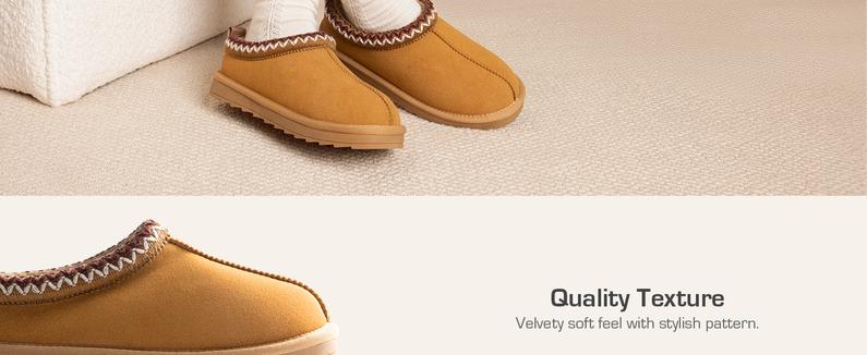 Dream Pairs Boys Girls Slippers House Fuzzy Indoor Outdoor Slipper for Little Kid Big Kid