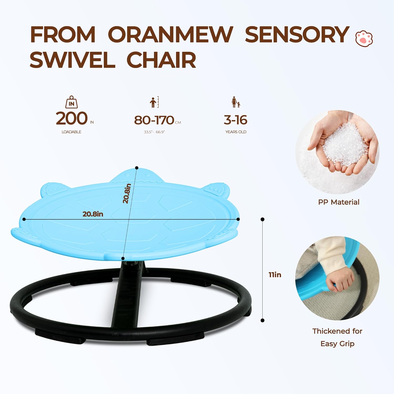 sensory spin chair for adults,Indoor Balancing Chair Kids Swivel Chair Sensory Toy ADHD Anxiety Tools,Body Coordination Balance Training anxiety relief fidget toy Fun Furniture Children kids outdoor play