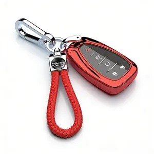 Key Fob Shell Case Fits for Chevy Malibu Cruze Camaro Chevrolet Traverse Blazer Equinox 2016-2022 2023 2024 2025 Keyless Entry Remote Control 3/4/5 Button Cover