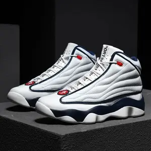 Basketball shoes men's high top outdoor sports shoes men's and women's universal anti slip basketball shoes