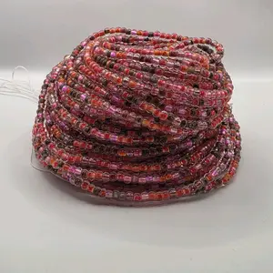 Summer Soltice waist beads (tie-on 50 inch)