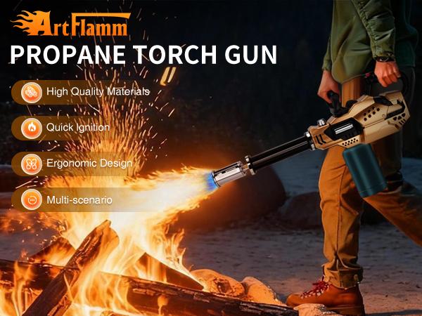 【Fathersdaygift】Propane Torch Weed Burner, High Output Weed Torch, 30" Detachable Long Arm Heavy Duty Gatling Design Blow Torch For Garden, Wood, Ice, Snow, Melting, SummerVibes (Propane Tank Not Included) #fathersdaygift 【Fathersdaygift】Propane Torch Weed Burner, High Output Weed Torch, 30" Detachable Long Arm Heavy Duty Gatling Design Blow Torch For Garden, Wood, Ice, Snow, Melting, SummerVibes (Propane Tank Not Included) #fathersdaygift