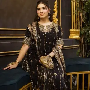 Organic collection Black dress 3 piece