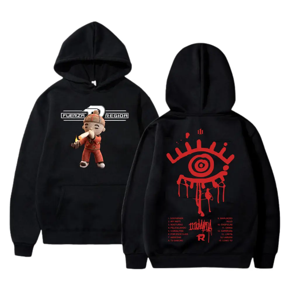 Fuerza Regida Vintage 111XPANTIA Tu Sancho Album Graphic Hoodie, Sweatshirt, T-Shirt, Y2K Streetwear Tee, Regional Mexicano Shirt, Fan Merch Gift