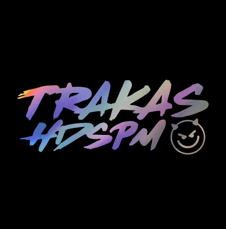 Trakas HDSPM Sticker Adhesive Vinyl Decal car vehicle decoration