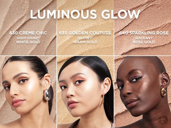 Lumi Le Glass Highlighter Stick, Reflective, Translucent, Glassy Highlighter for Face and Body, L'Oreal Paris