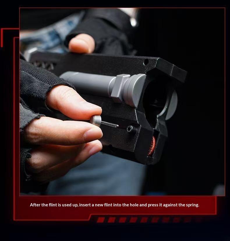 In Stock Spark Edition DKD 31.5" Cyberpunk SparkBlade Lightsaber Toy with Sound & Fog, Eight-Color Streaming Light Effect, Type-C Rechargeable for Rave, Cosplay & Display