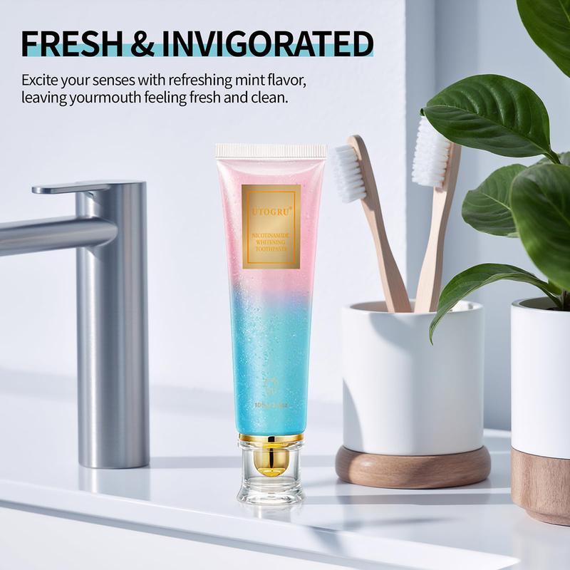 Probiotic Whitening Toothpaste,Nicotinamide, Free of Fluoride, Anti plaque, Oral Health Management Teeth Whitening Solution,Father's Day Gift