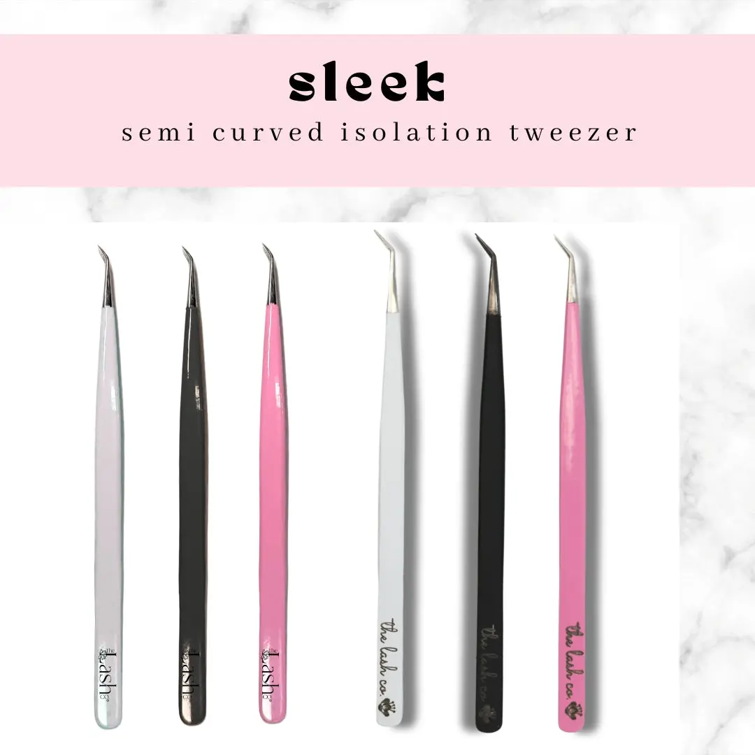 SLEEK Semi Curved Isolation Tweezer SLEEK Semi Curved Isolation Tweezer
