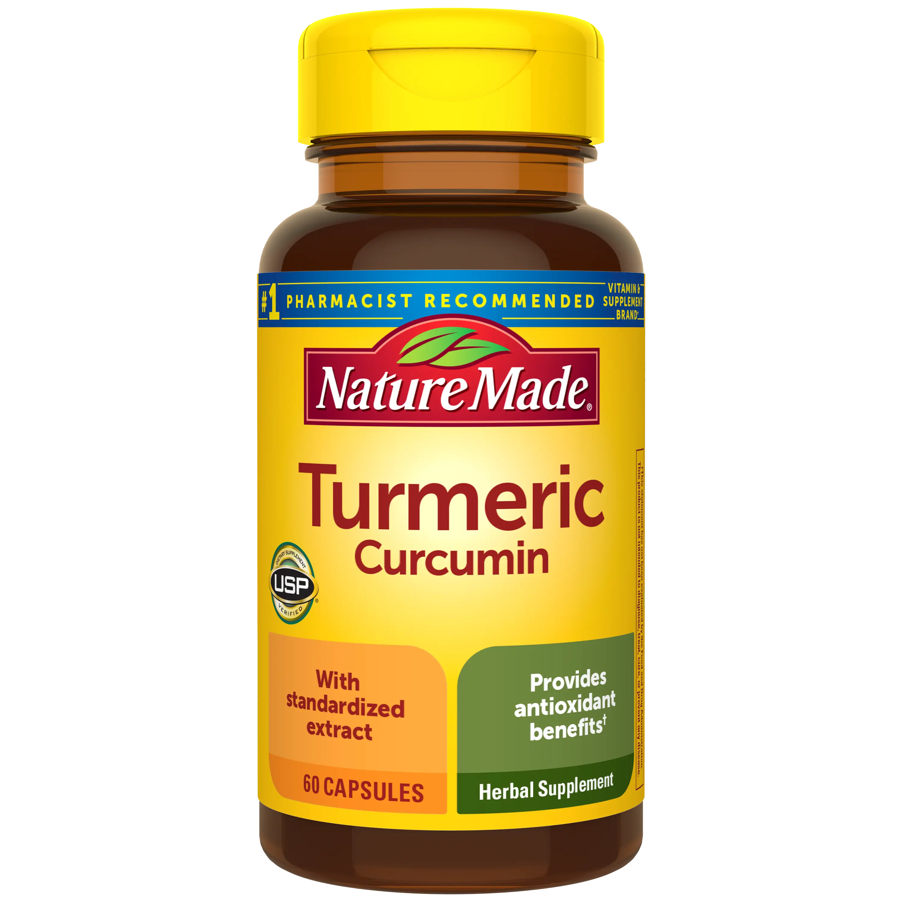 500 mg Turmeric Curcumin Capsules