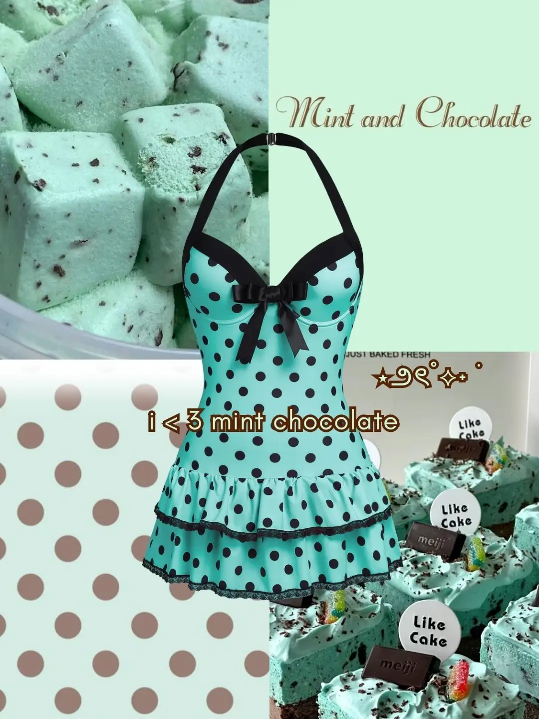 calvin klein green polka dot dress Calvin Klein Polka-Dot Fit & Flare Dress - Black/White
