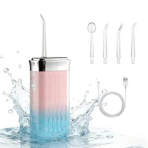 Water Flosser Portable Foldable – 1600 Pulses/Min, 3 Modes, Type-C, for Travel Braces Sensitive Gums
