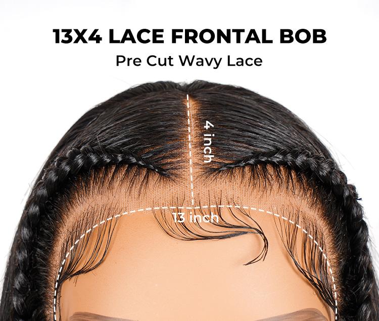 [Spring 2026] Alipearl Hair Pre Braided Short Bob Wig Human Hair Straight 13x4 Lace Front Bob Wig Stylist Pre Cut Lace Pre Styled Glueless Ready To Go Wig