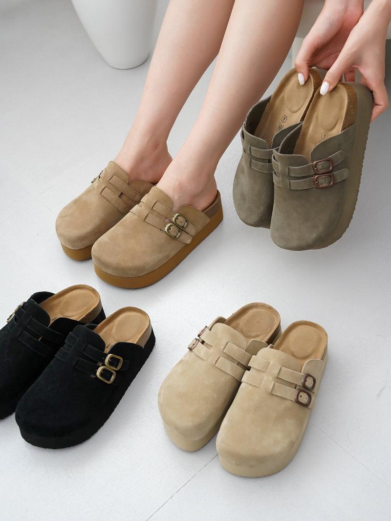 Project Cloud Women's | Genuine Leather Clogs for Women | Memory Foam | Lightweight | Non-Slip - Stephi