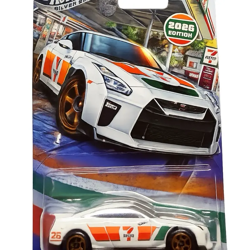 Hot Wheels Silver Series Nissan GTR-35 Die-Cast Toy Car