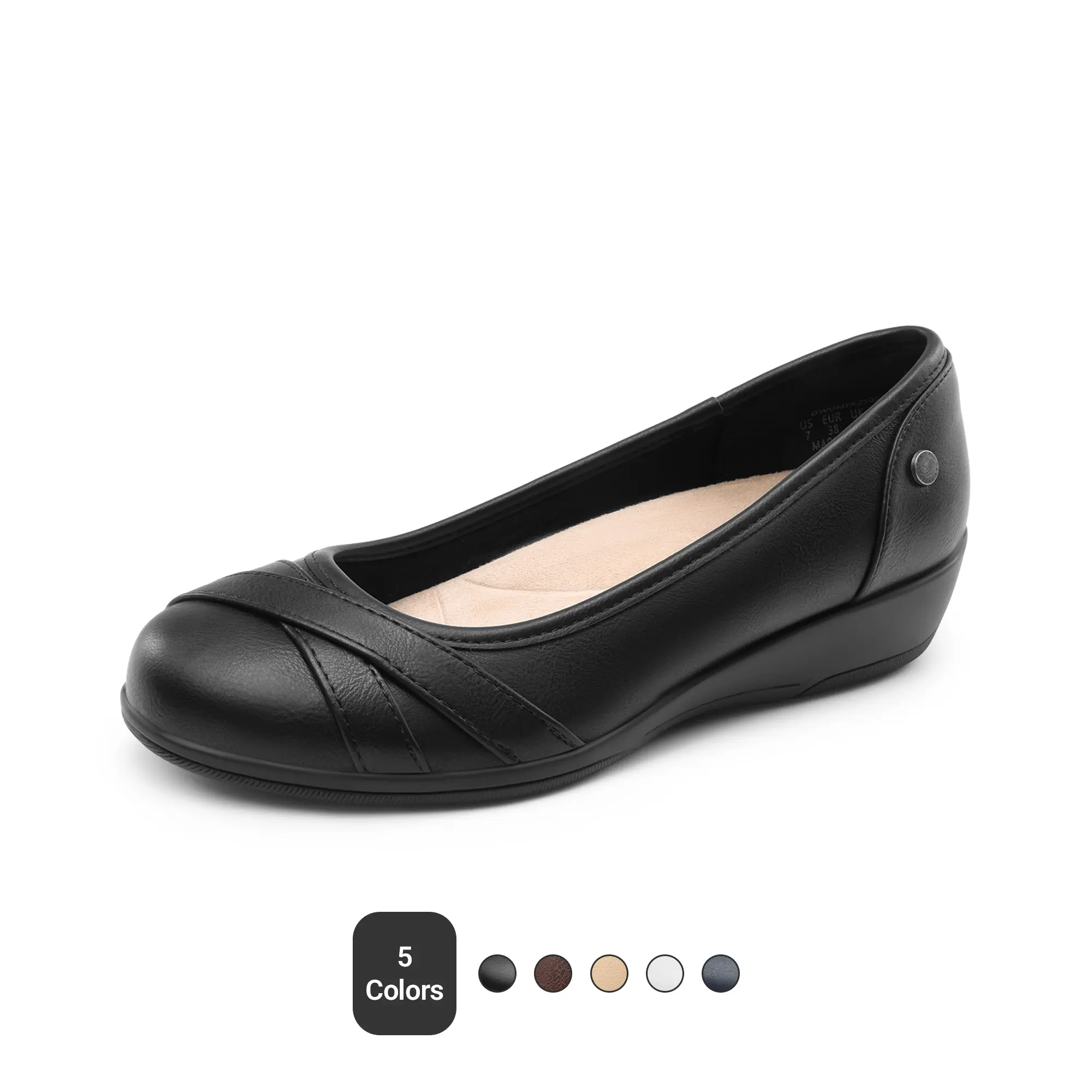 DREAM PAIRS Women's Ballet Flats Business Office Work Dress Shoes Comfortable Dressy Flats for Women,shoes for back to school,back to school shoes