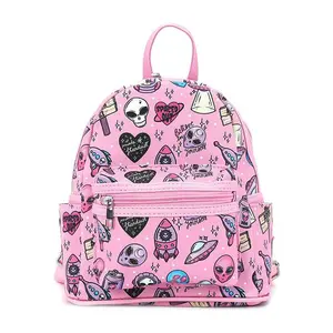 Alien Spaced Out AOP Mini Backpack