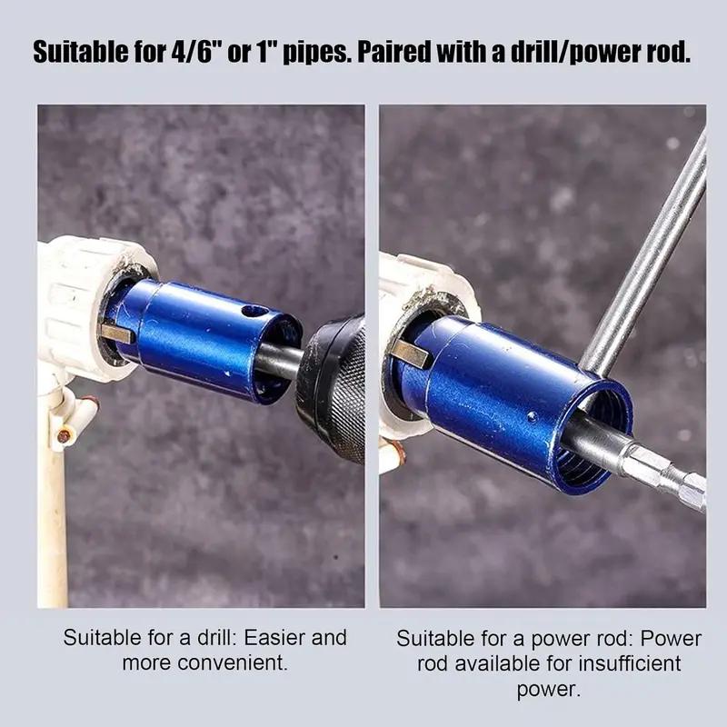 Pipe Extractor Tool, Faucet Pipe Break Puller, Damaged Faucet Bolt Remover Tool for Water System Valve Replacement Construction Site Home Apartment Blackfriday Revolving Leather Belt Punch Pliers