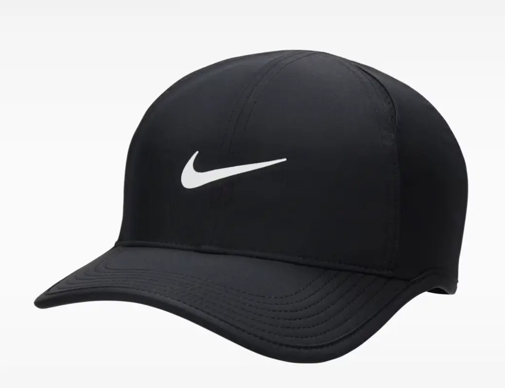 Nike Dri-FIT Club Unstructured Featherlight Cap for Men, Medium/Large Mens Hats with Featherlight Vents, Quick-Drying Fabric, Exercise-Ready Design to Improve Airflow, Lightweight, Mid-Depth Fit, Ultra-Light Breathable, Adults, Workout Wear