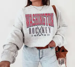 Vintage Washington Hockey Sweatshirt | Retro Washington DC T-Shirt or Hoodie for Fans | DC Sports Fan Gift