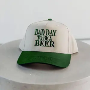 Bad Day to be a Beer Vintage Hat,  St Paddys Day, St Patricks Day Hat