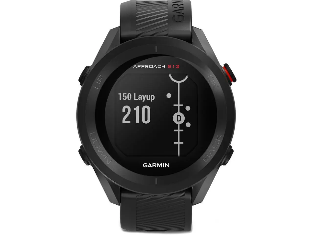 Garmin Approach S12, Black | GPS Golf Smart Watch 010-02472-00