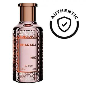 Bharara King PARFUM + Refill mini spray  3.4oz 100ML Authenticity Guaranteed | Citrus Fruity Sweet Attractive Cologne For Men