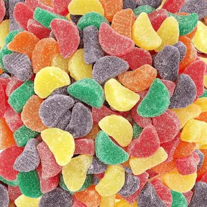 Assorted Fruit Slices Jelly Candy Chewy Candy Bag Snack Sweet Bonbon Assorted Fruit Slices Jelly Candy Chewy Candy Bag Snack Sweet Bonbon