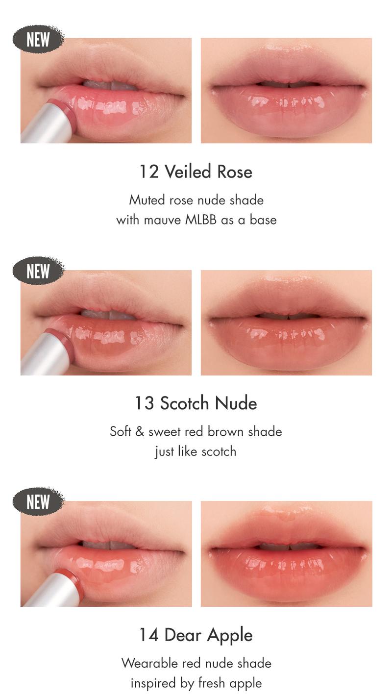 [rom&nd Official Shop] rom&nd Glasting Melting Balm 3.5g Glossy Finish, Hydrating & Moisturizing,Vegan, Lipgloss Lipstick Makeup Cosmetic