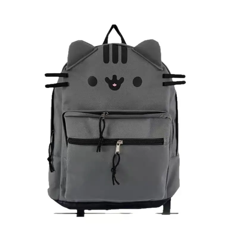 Cute Cat Backpack for Women Casual Animal Design Travel Daypack Lightweight Rucksack for Work Daily City Commute