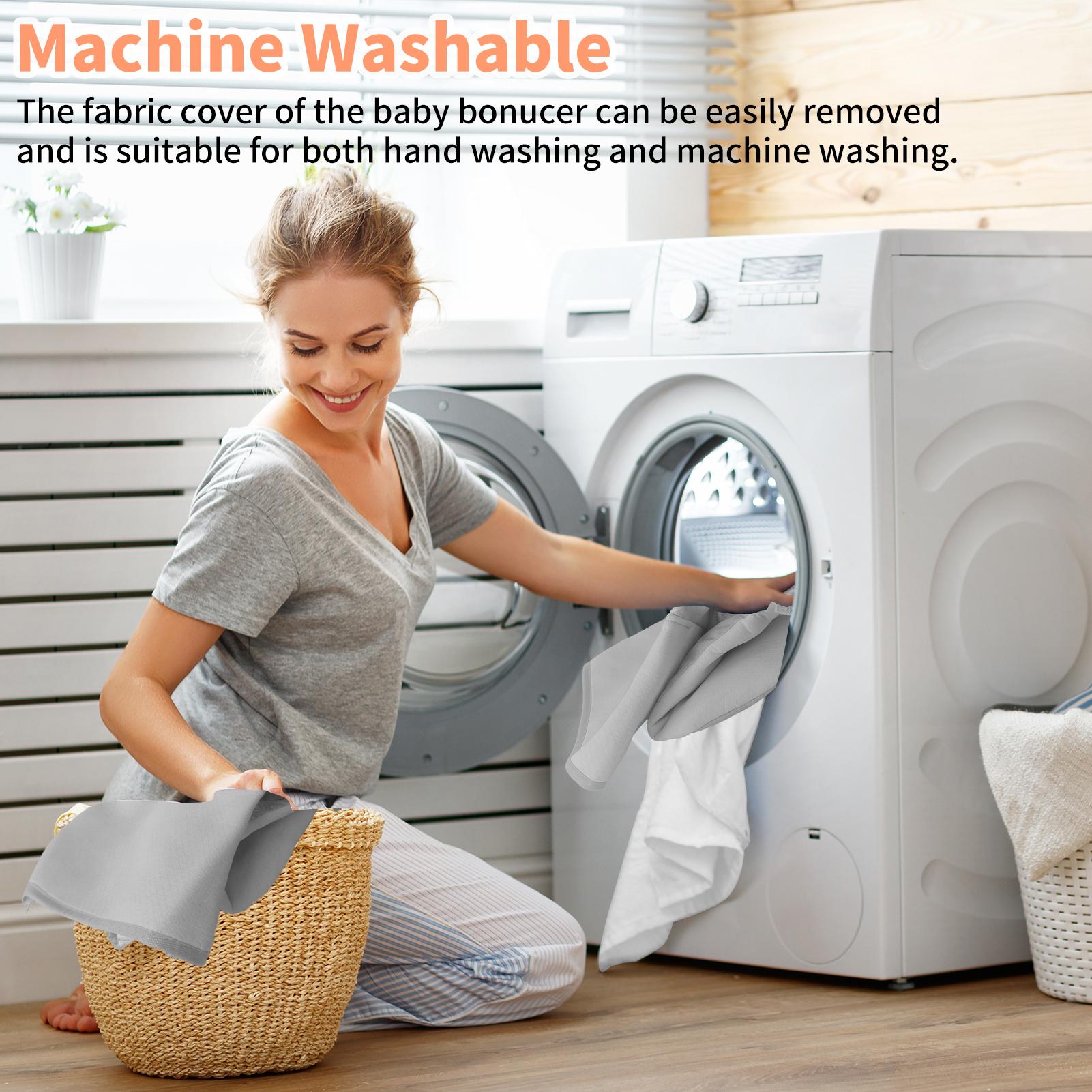 3-in-1 Baby Bouncer and Rocker with Music Piano, Infant Swing with Toys Play Bar, Baby Bouncer Chair with Detachable Tray,Baby Chair with 3-level height adjustment and 3-point Adjustable Seatbelt,Honeycomb-textured Material, Comfortable and Breathable