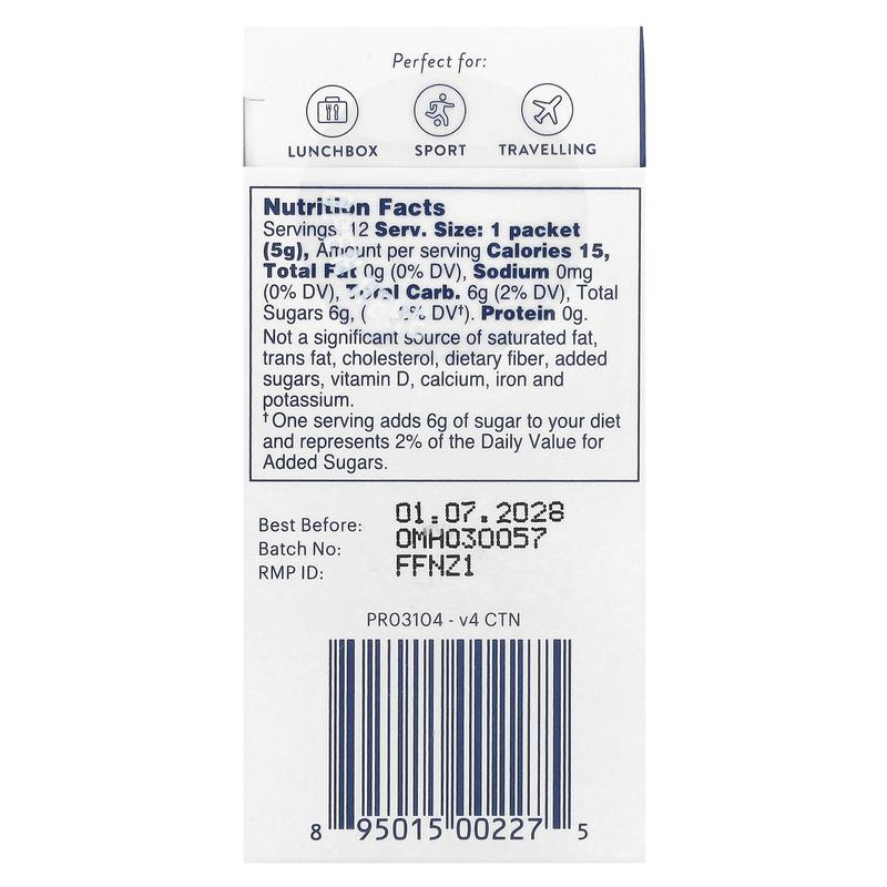 Manuka Health Manuka Honey On-The-Go, UMF 6+, MGO 115+, 12 Packets, 0.176 oz (5 g) Each