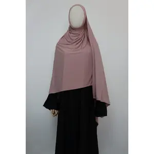Premium Maxi Jersey Hijab - Mauve Brown