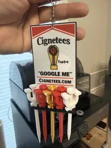 Cignetees Golf Tee Holder