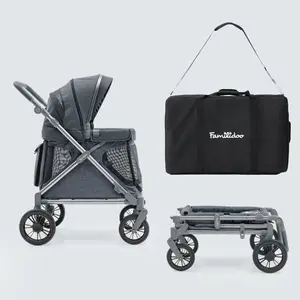 Q1 Wagon Stroller with Travel Bag | Charcoal Gray