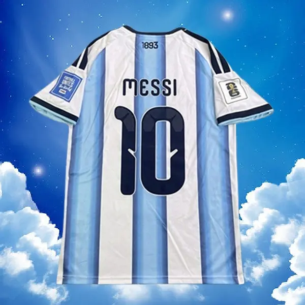 2026 Argentina Messi No.10 Short sleeve Soccer jersey