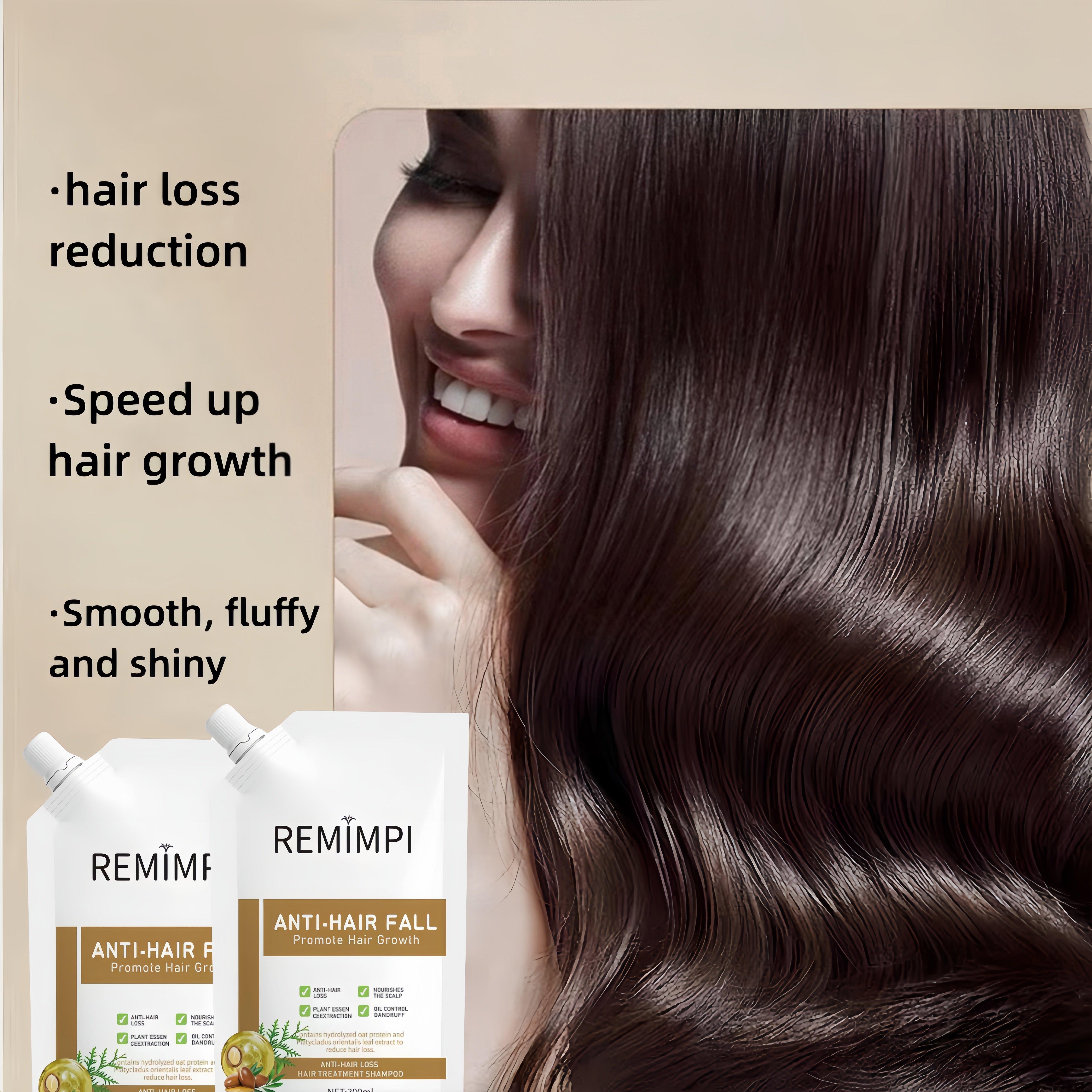 【Buy 1 Get 1 Free】REMIMPI Anti-Hair Fall Hair Loss Treatment Shampoo Oil Control Anti dandruff Haircare Ginseng Ginger Help Hair Growth Jojoba Oat Repair Reduce Hair Loss Scalp Cleanser Conditioner300ML 【Buy 1 Get 1 Free】REMIMPI Anti-Hair Fall Hair Loss Treatment Shampoo Oil Control Anti dandruff Haircare Ginseng Ginger Help Hair Growth Jojoba Oat Repair Reduce Hair Loss Scalp Cleanser Conditioner300ML