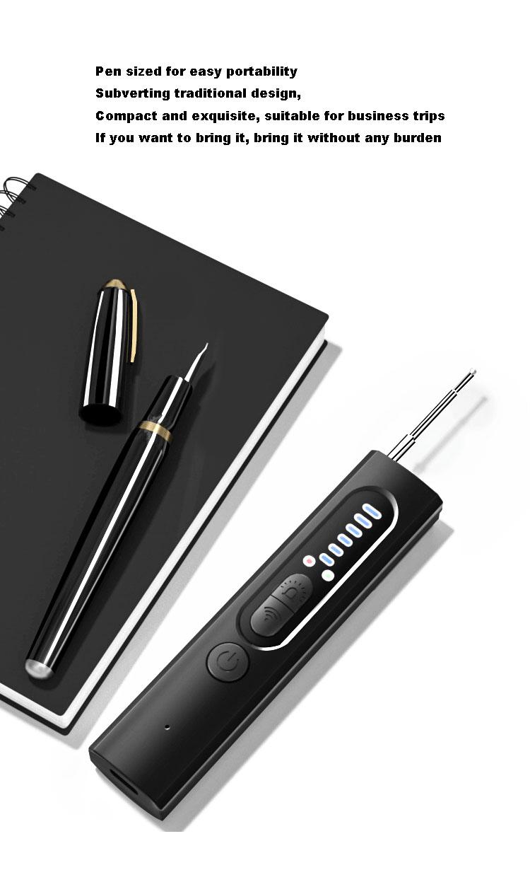 Amorom Hidden Camera Detector Anti-Spy Car Gps Tracker Location Detector Bug Rf Signal Scanner Finder Gadget