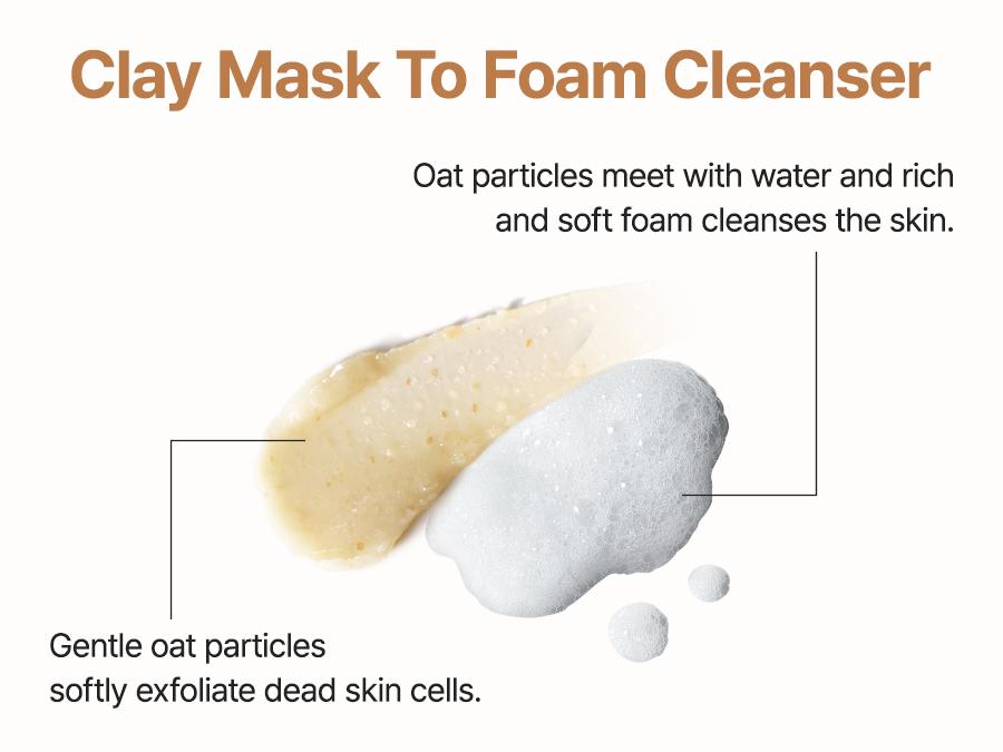 [Purito Official] Oat Exfoliating Facial Polish Cleanser l Oat Seed Water Hydration & Soothing, Lightweight, Non-Sticky FA Safe Moisturizer for Sensitive Skin, Non-Comedogenic, Fragrance-Free l Korean Skincare