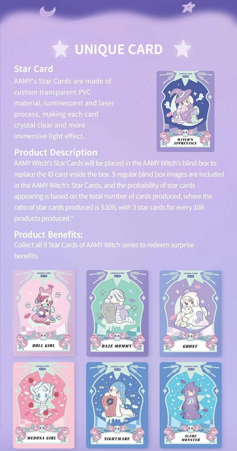 [FINDING UNICORN] 【Live Unboxing】AAMY The Magicians Story Series Cute Figures Desktop Ornament Collectible Toys Birthday Gifts  Christmas Gifts