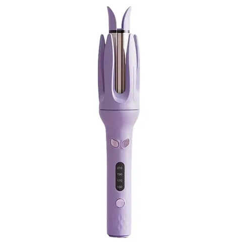 Dual Voltage Rotating Curling Iron, Automatic Hair Curler, Automatic Curling Iron, 4 Temperature Settings,1 1/ 4inch Fast Heating and Auto Shut-Off Function, Suitable for Professional Hairstyling