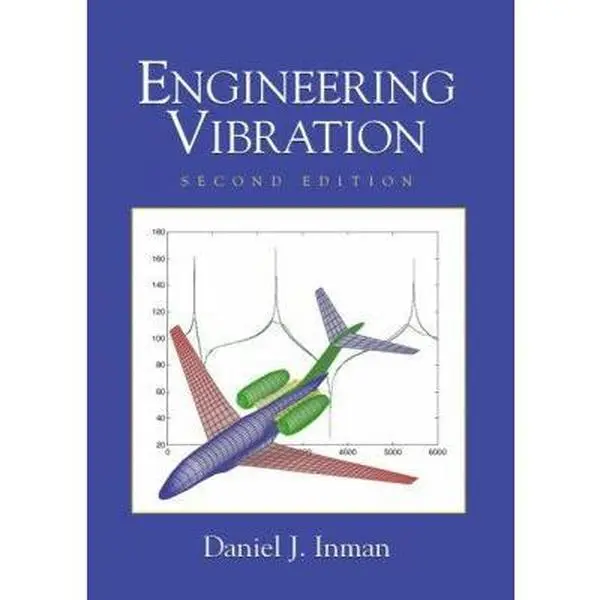 Used Engineering Vibration 2nd Edition Hardcover Textbook - Daniel J. Inman, English - Intro for Civil, Mechanical, Aerospace Engineering Learners