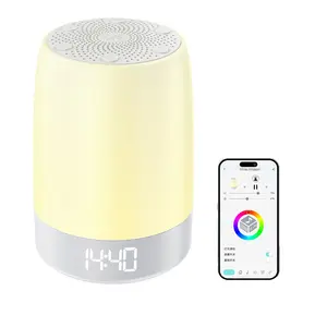 Upgraded Sleep Sound Machine with 32 Nature Sounds,more Colors Breathing Night Light Bluetooth Speaker, APP Control Timer 12H Playtime for Insomnia Relief,Bluetooth Speaker APP Remote Timer, Portable Sleep Aid Therapy for Baby Kids Adult