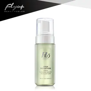 Flyup HD Gentle Cleansing Mousse Micellar Foam for Gently Cleaning All Impurities & Removing Makeup 155ML