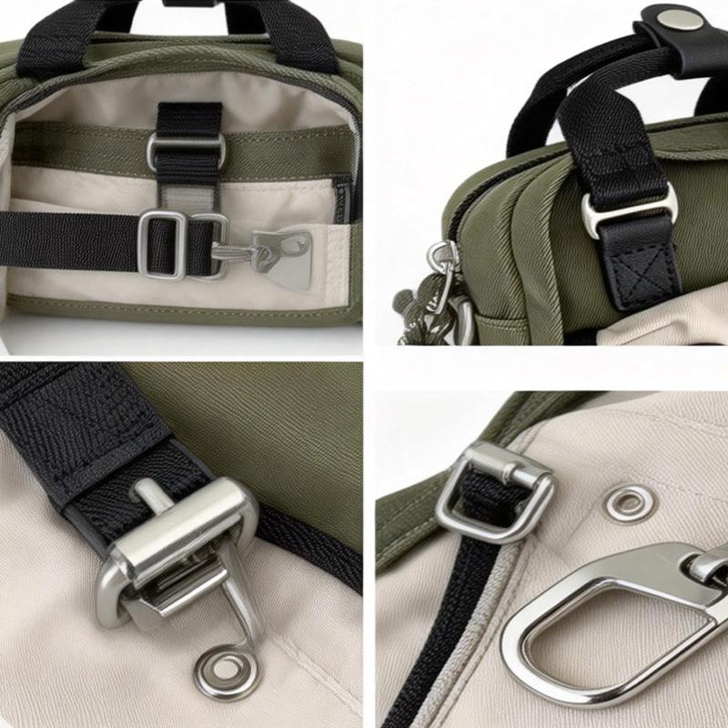 Doughnut Macaroon Tiny Organic Cotton series 1L Women Casual Crossbody Cell Phone Bag Purse Handbag